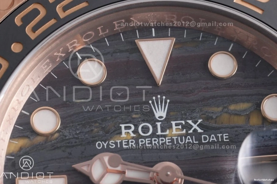 Durable ARF on Master Edition CHNR Iron Sh Tiger Bracelet Oyster Dial II RG 126715 Best GMT 861 0218